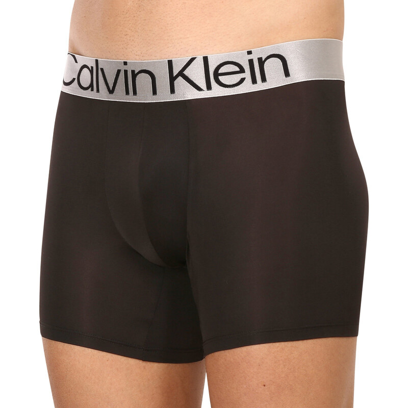 3PACK Herren Klassische Boxershorts Calvin Klein schwarz (NB3075A-7V1) XL