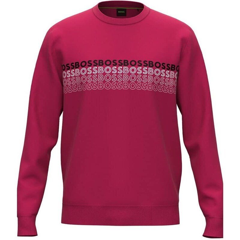BOSS Herren Salbo 1 10236288 01 Sweatshirt, Medium Pink660, XXL