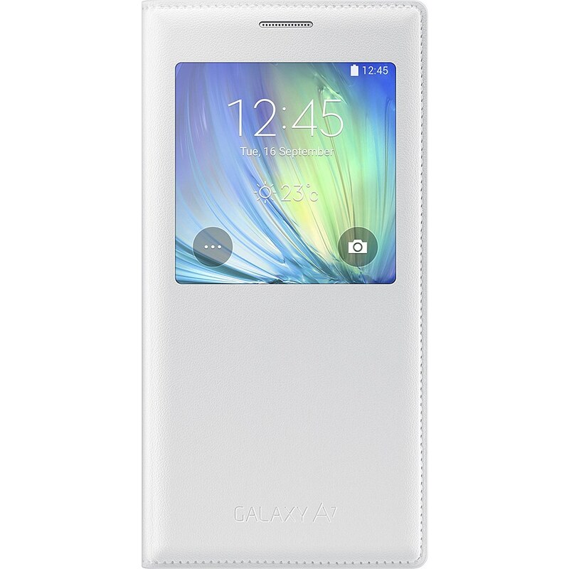 Samsung Handytasche »S-View Cover EF-CA700 für Galaxy A7, Weiß«