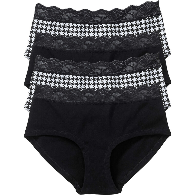 bpc bonprix collection Panty (4er-Pack) in schwarz für Damen von bonprix