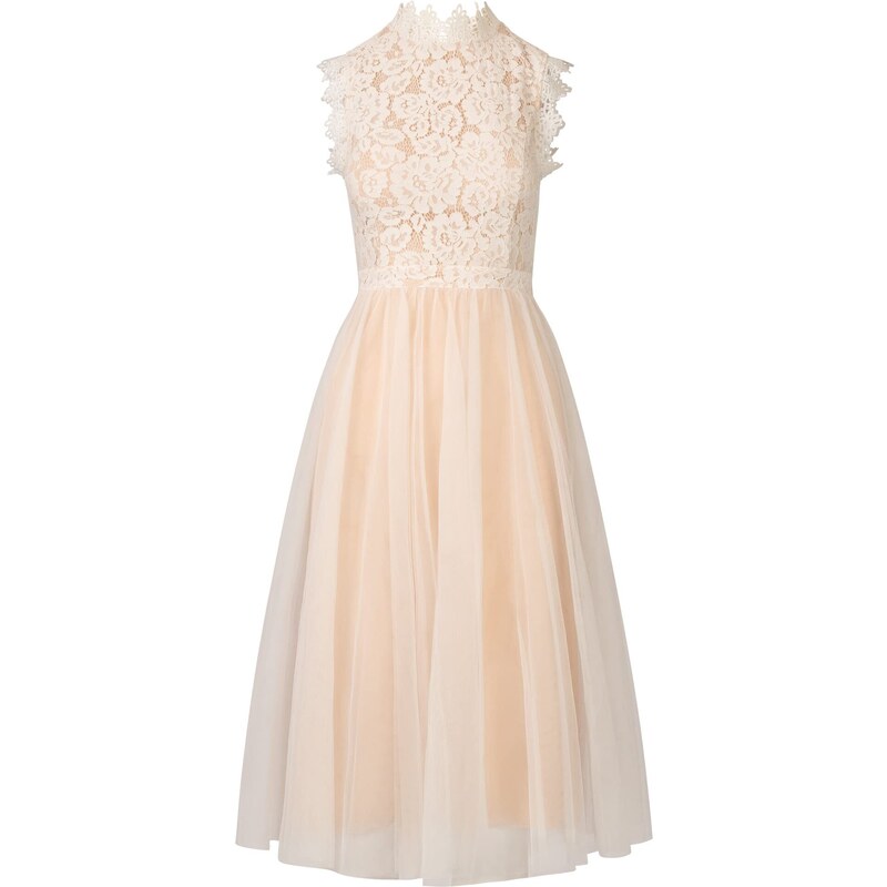 APART Fashion Damen Kleid Dress, Creme, 36 EU