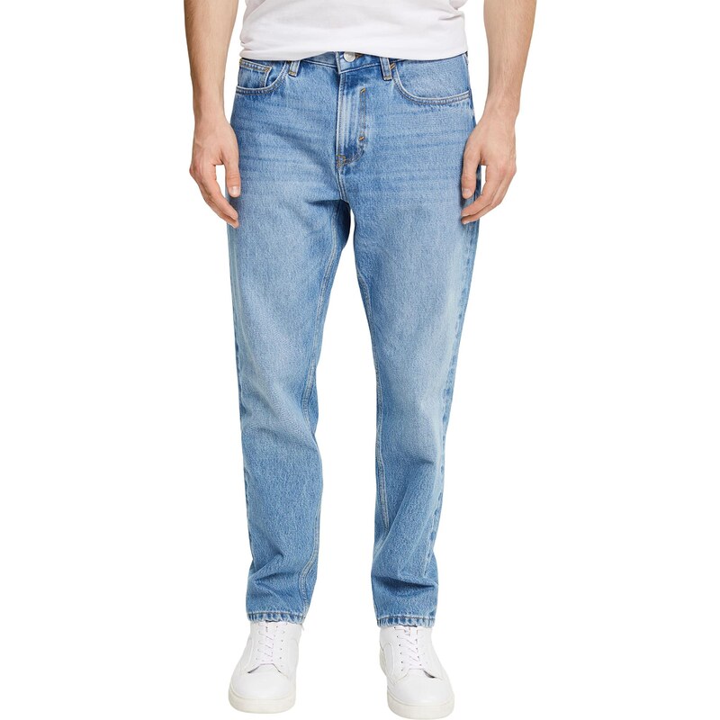 ESPRIT Jeans mit geradem Bein, Organic Cotton
