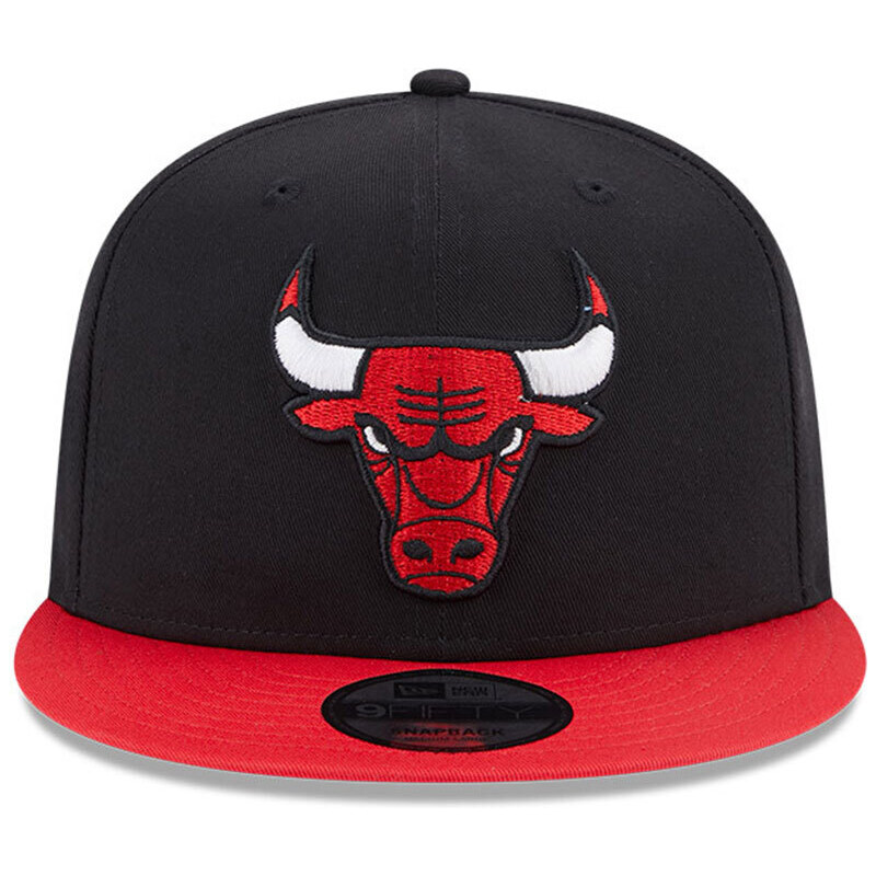 New Era Chicago Bulls Team Side Patch Black 9FIFTY Snapback Cap