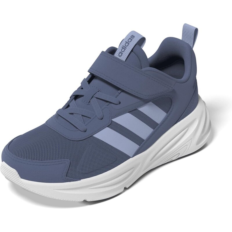 adidas Ozelle Running Lifestyle Elastic Lace with Top Strap Shoes Schuhe-Hoch, Crew Blue/Blue Dawn/FTWR White, 38 2/3 EU