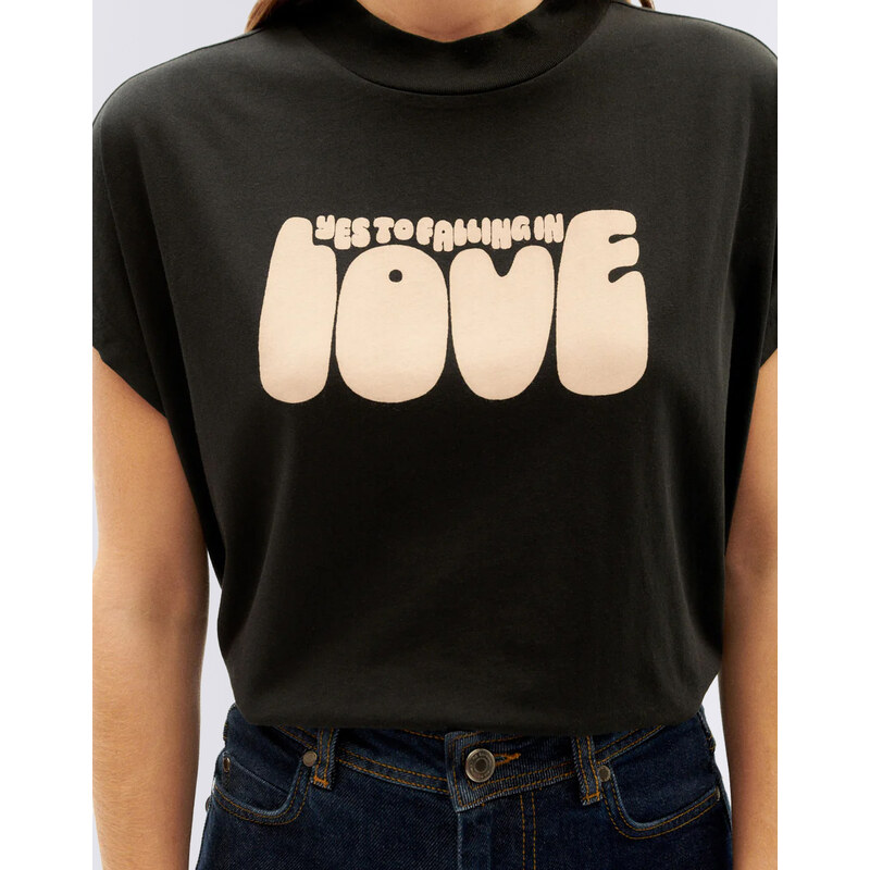 Thinking MU Yes Love T-Shirt BLACK
