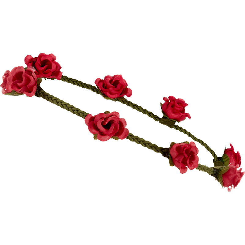 Accessorize Haarband mit roten Blumen