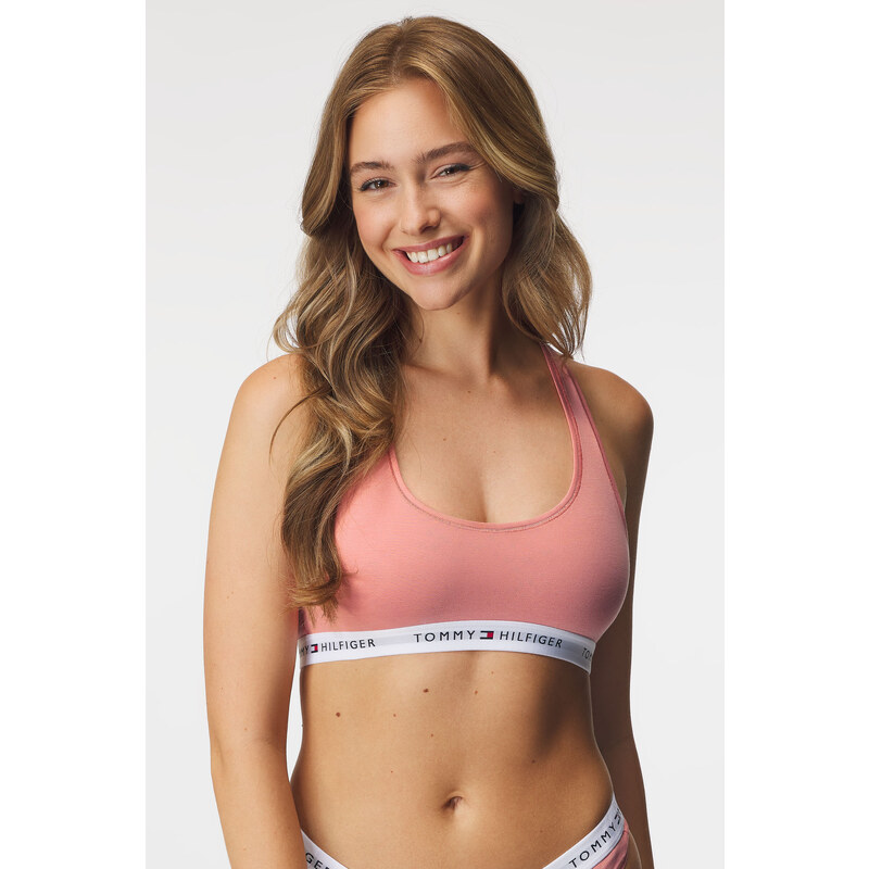 BH Tommy Hilfiger Unlined Bralette rosa