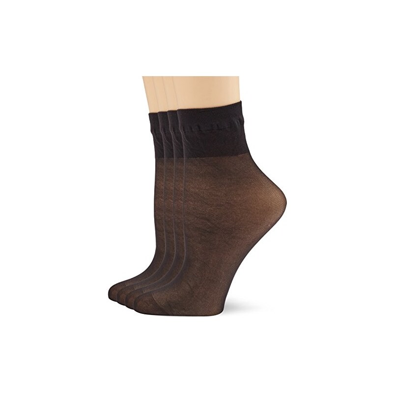 Camano Damen Socken 4 er Pack Transparent 8023000