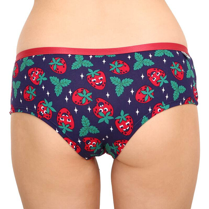 Lustige Damen Slips Dedoles Glückliche Erdbeeren (D-W-UN-HB-C-C-238) S