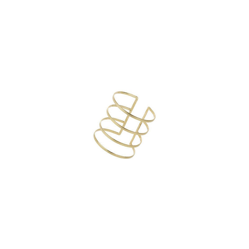 Topshop Gitterförmige Armspange aus Metall - Gold