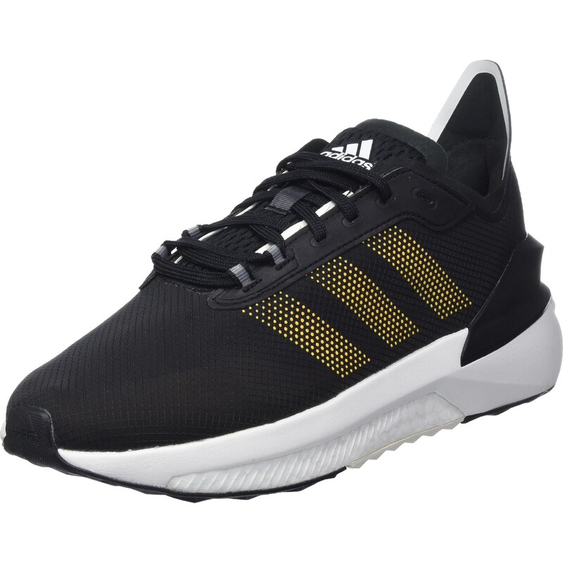 ADIDAS Herren AVRYN Sneaker, core Black/core Black/solar Gold, 42 2/3 EU