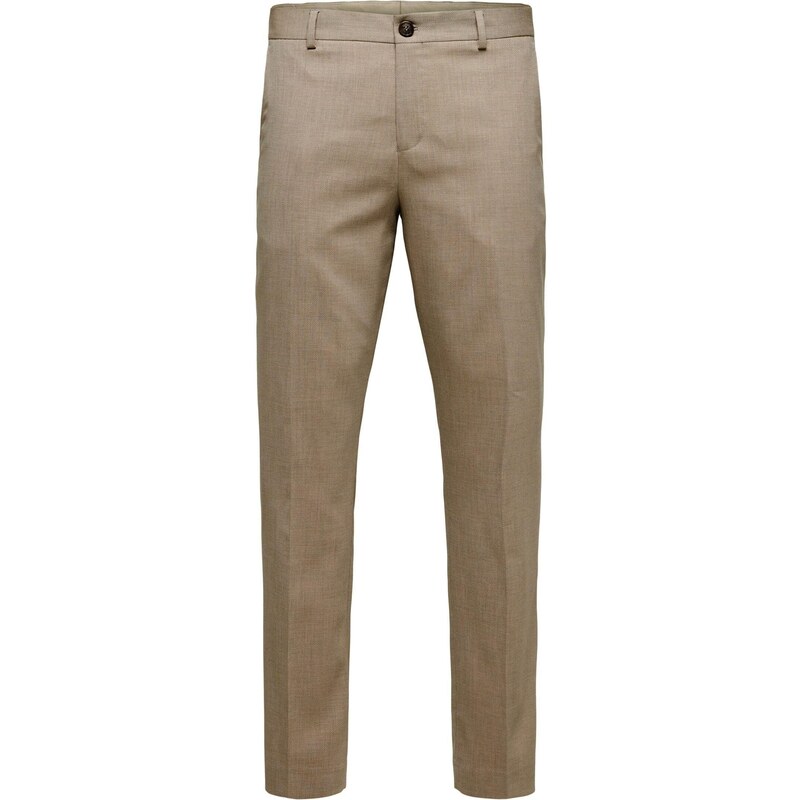 SELETED HOMME Men's SLHSLIM-Neil TRS B NOOS Anzughose, Sand, 60