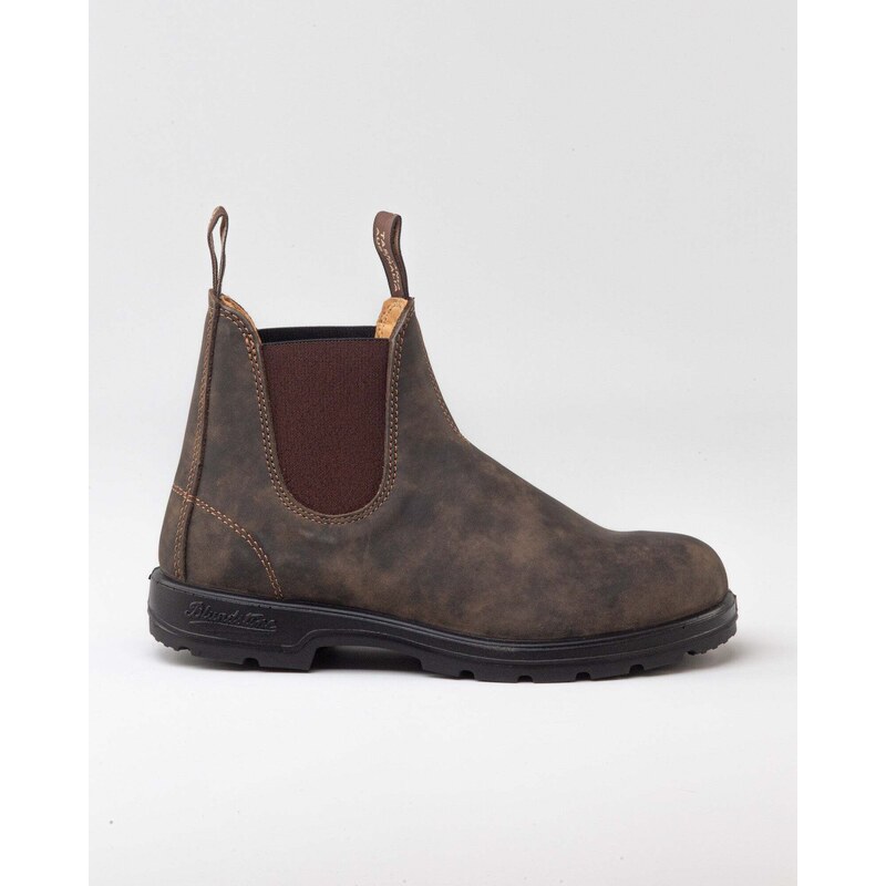 BLUNDSTONE Rustic Brown kids ankle boots