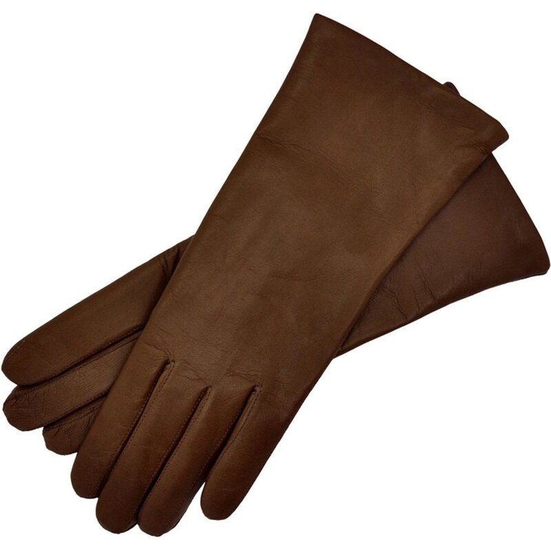 1861 Glove manufactory Marsala Marrone Leather Gloves