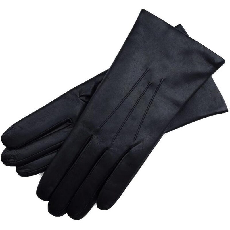 1861 Glove manufactory Forli Black Leather Gloves