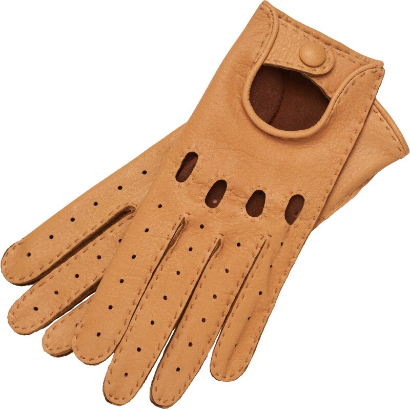 1861 Glove manufactory Rome Natural Deerskin Driving Gloves