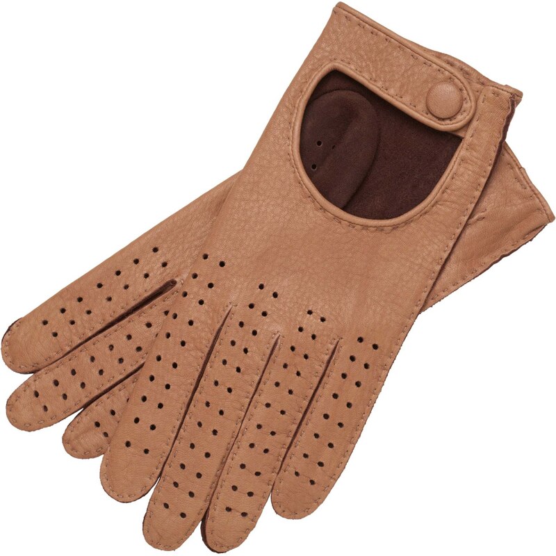 1861 Glove manufactory Monza Coco Deerskin Driving Gloves
