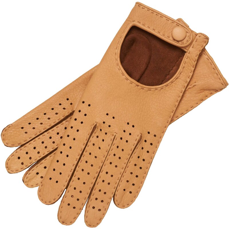 1861 Glove manufactory Monza Natural Deerskin Driving Gloves