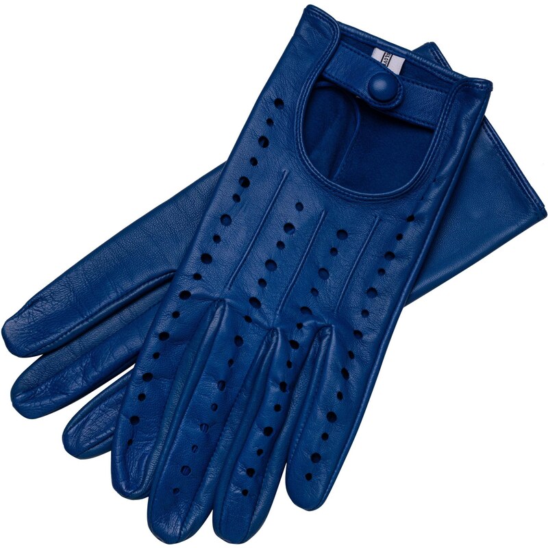 1861 Glove manufactory Rimini Royal Blue Leather Gloves