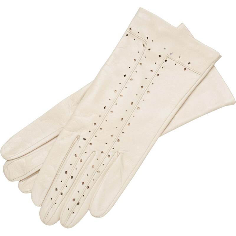 1861 Glove manufactory Ravello Creme Leather Gloves