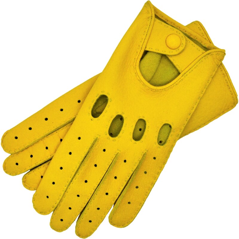 1861 Glove manufactory Rome Yellow Deerskin Driving Gloves