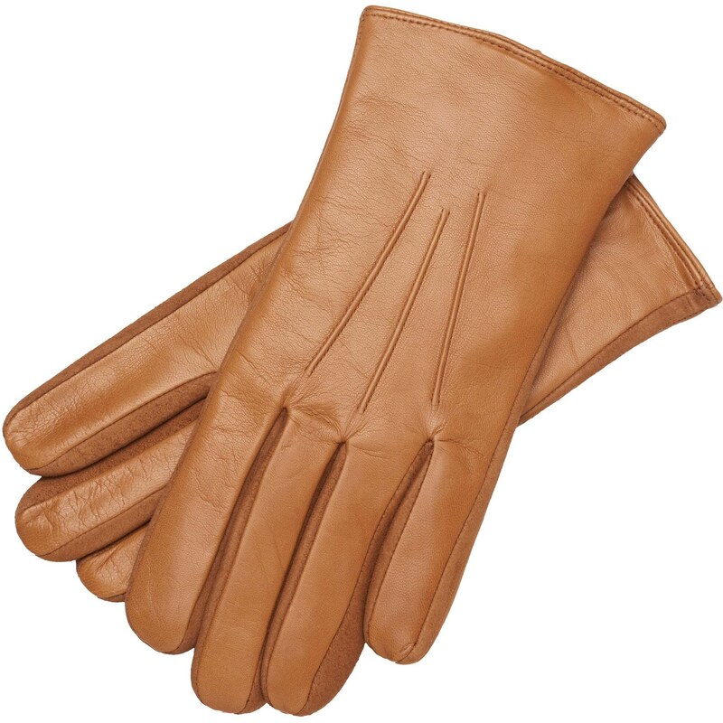 1861 Glove manufactory Sassari Camel Leather Gloves