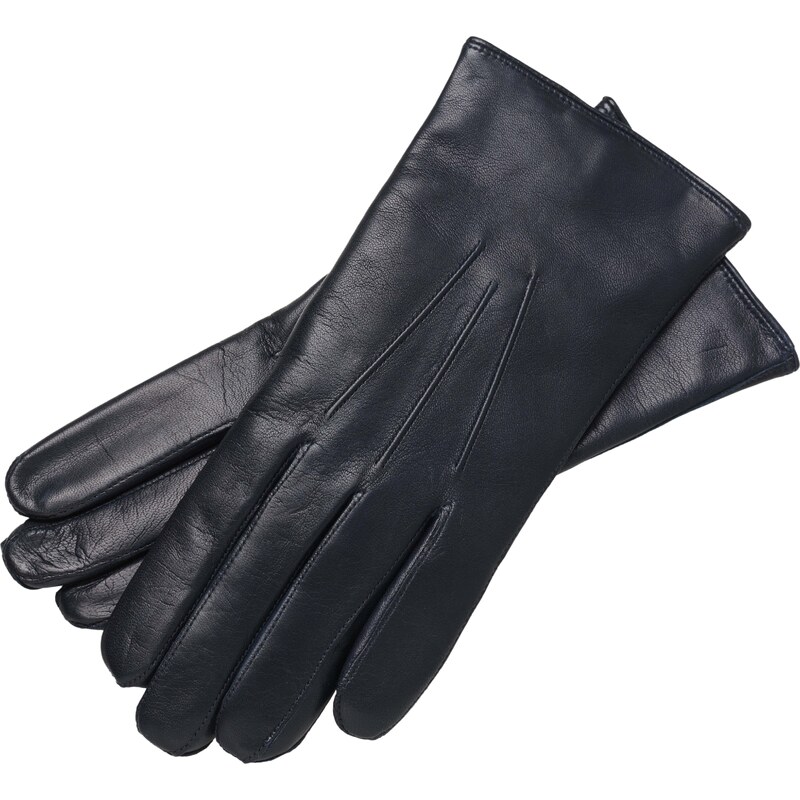 1861 Glove manufactory Benevento Navy Blue Leather gloves