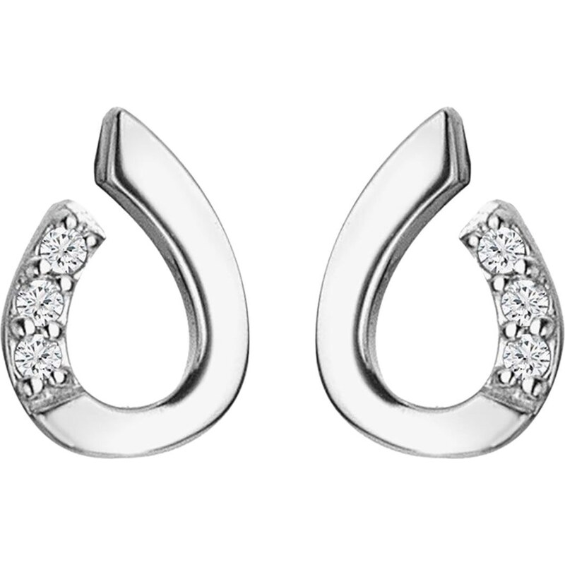 Hot Diamonds Damen-Ohrringe Diamant-Ohrstecker Teardrop DE729