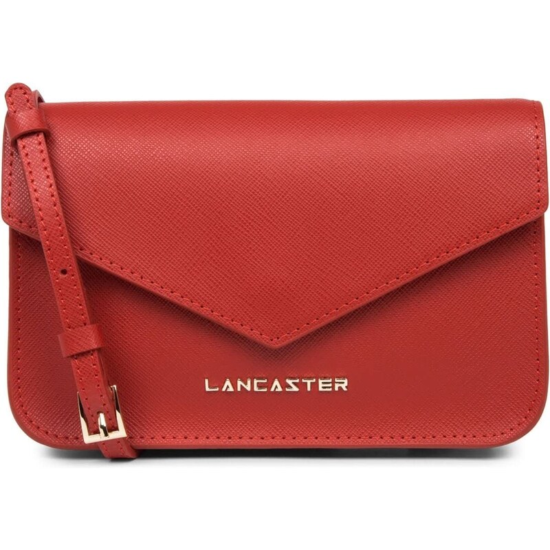 Lancaster Unisex Saffiano Signature Tasche, Rot (RED/Rojo 40)