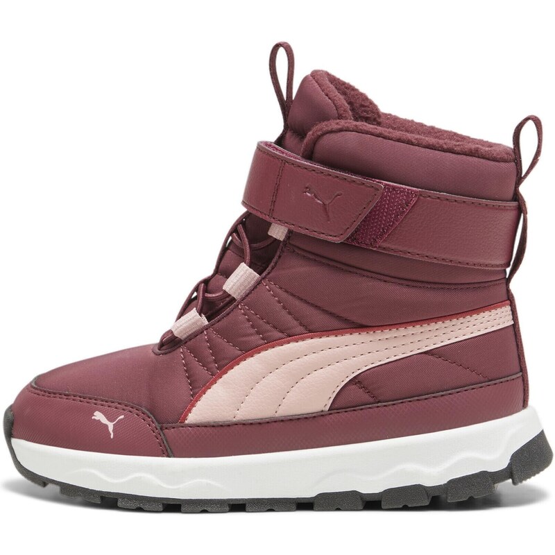 PUMA PUMA Evolve Boots Kinder, Dark Jasper-Future Pink-Astro Red, 30 EU