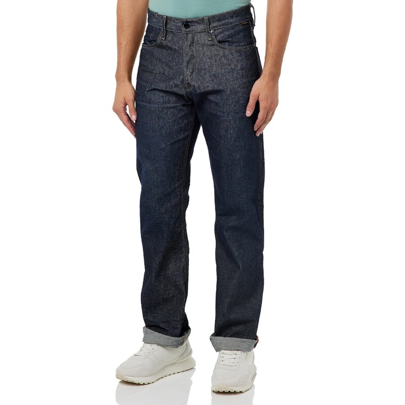 G-STAR RAW Herren Dakota Regular Straight Jeans, Mehrfarben (raw denim processed D23691-D433-8961), 35W / 34L