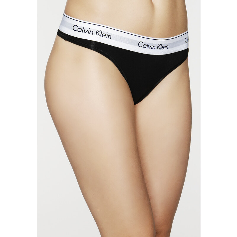Calvin Klein - Modern Cotton - String - Black