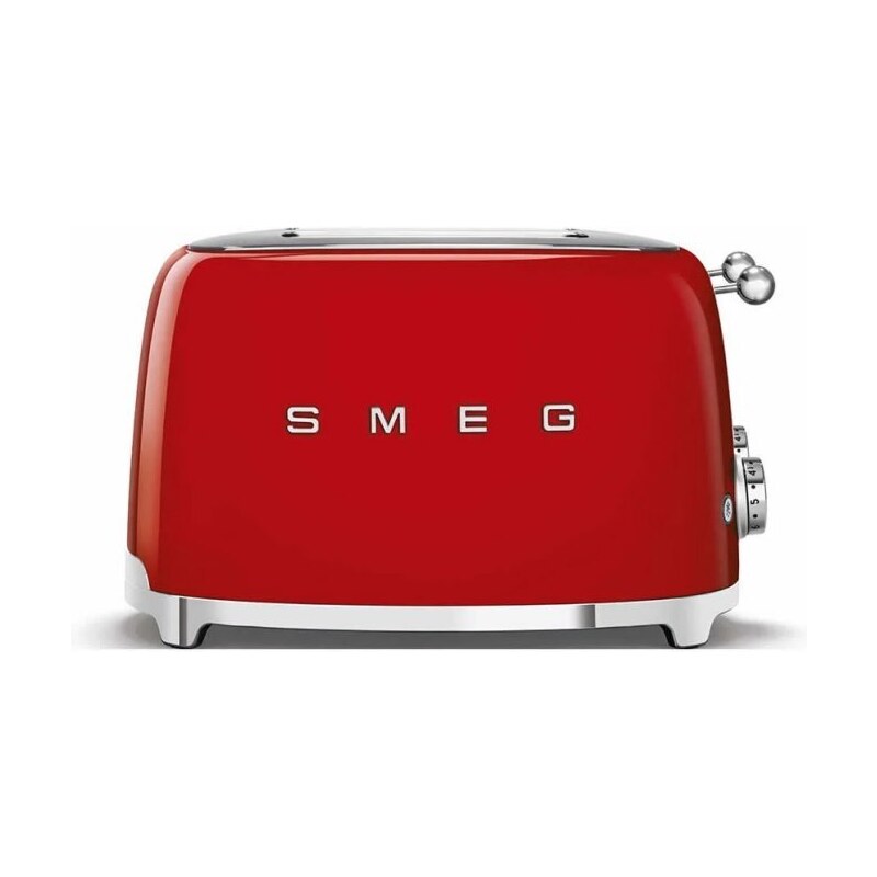 SMEG 50's Retro Style Toaster 4x4, rot, TSF03RDEU