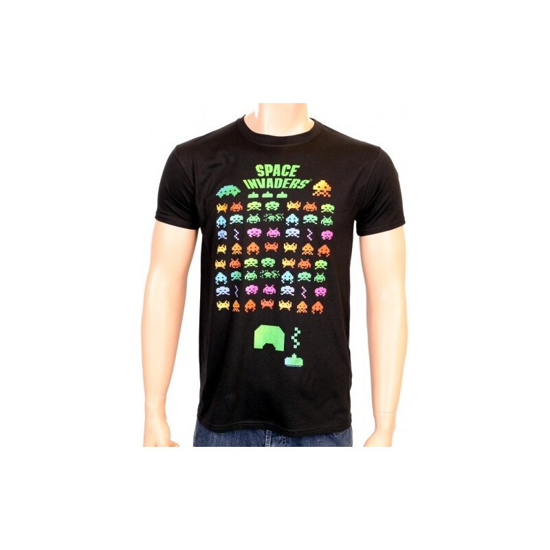 Coole-Fun-T-Shirts T-Shirt Space Invaders - Arcade - Level 256