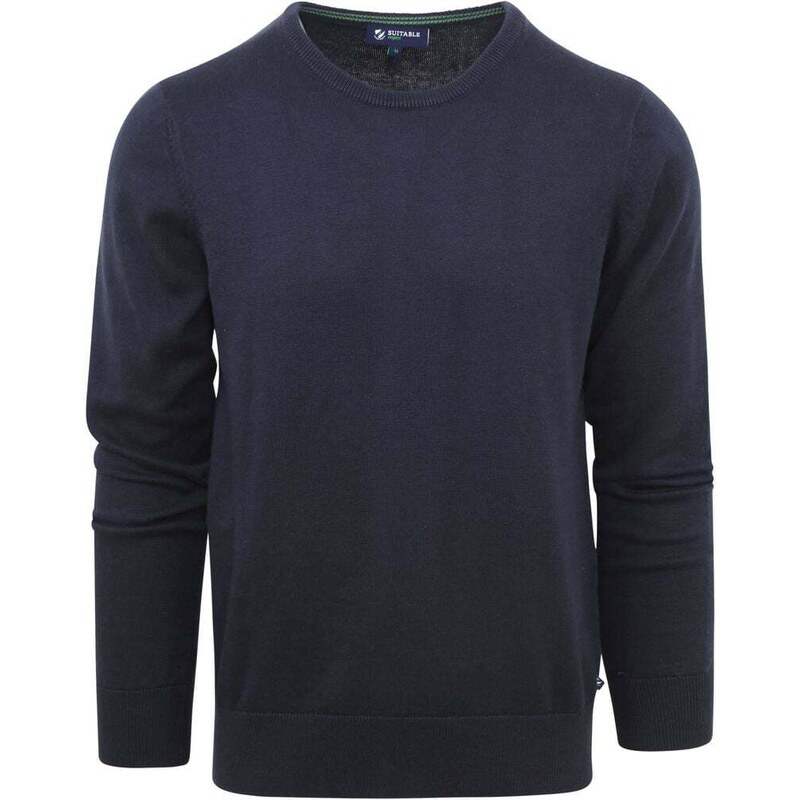 Suitable uitable Repect Oinix Pullover O-Auchnitt Navy