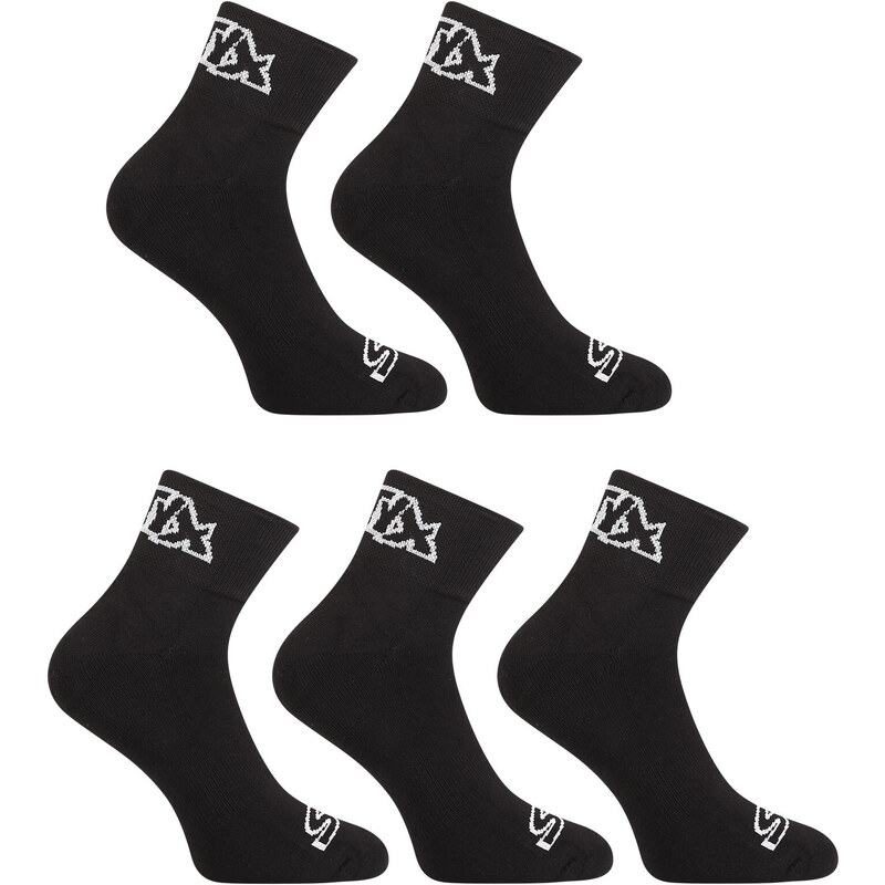 5PACK Sneaker Socken Styx schwarz (5HK960) S