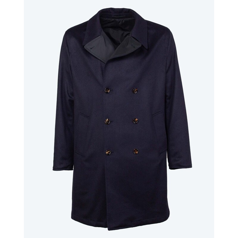 Kired Storm System cashmere reversible overcoat
