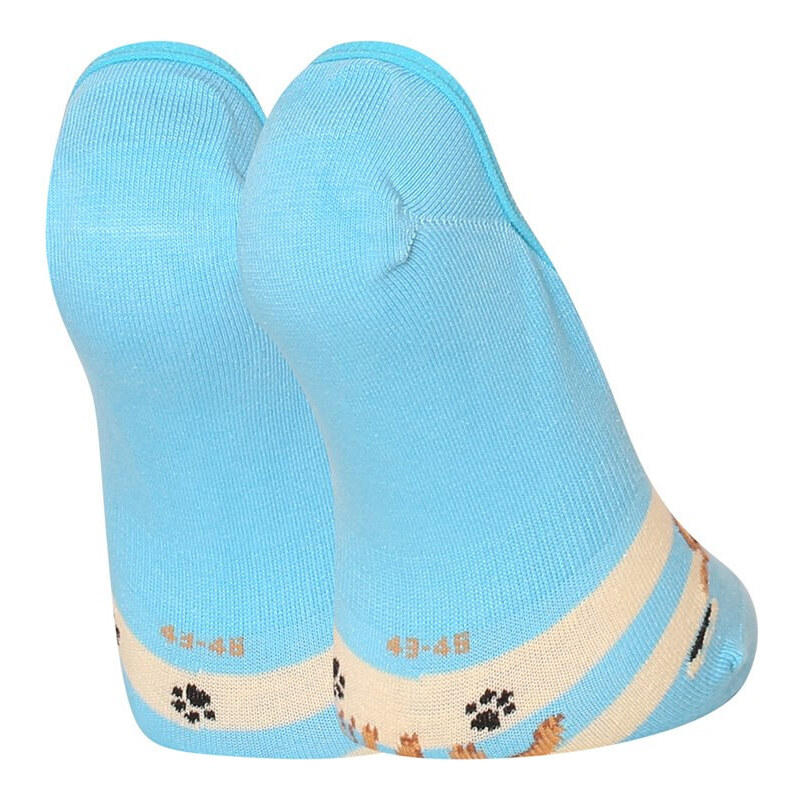 Lustige extra-kurze Socken Dedoles Hunde und Streifen (DNS123) L