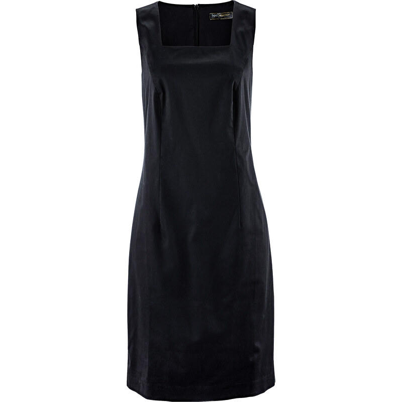 bpc selection Kleid ohne Ärmel figurbetont in schwarz (Carré-Ausschnitt) von bonprix