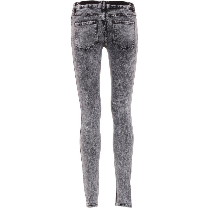 VILA Skinny-Jeans BEST schwarz