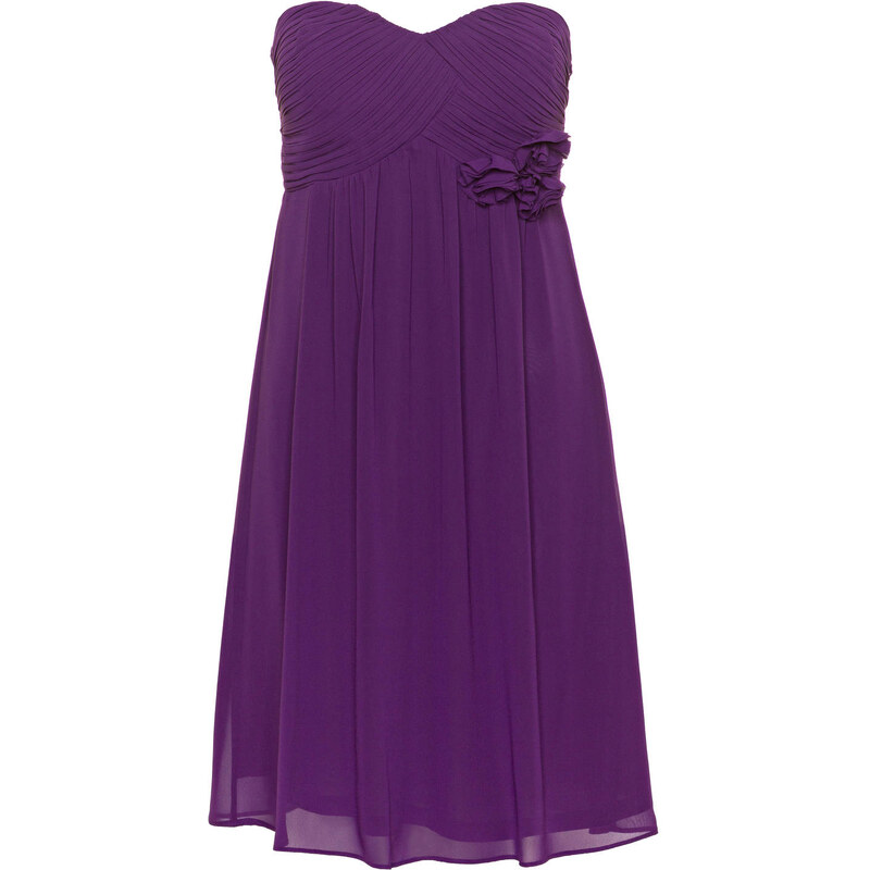 Esprit Collection Bandeau-Kleid lila