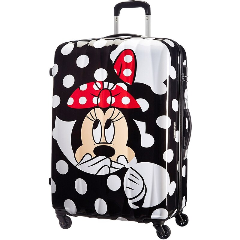 SAMSONITE American Tourister Hartschalen-Trolley, »Disney Minnie Mouse - Minnie Dots«