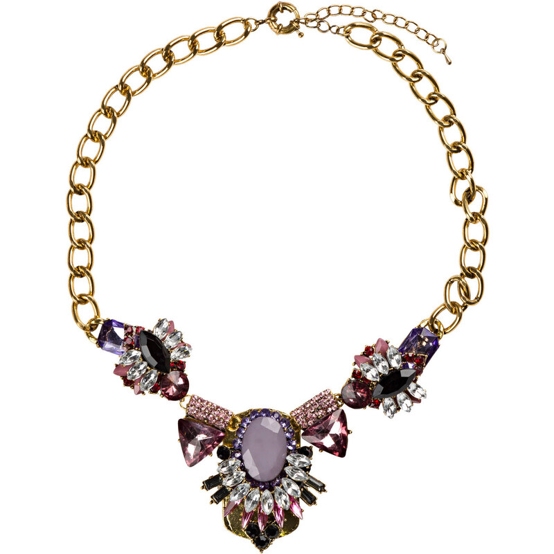 RUBIES AND ROCKS Statement-Kette AMOUREUX rot