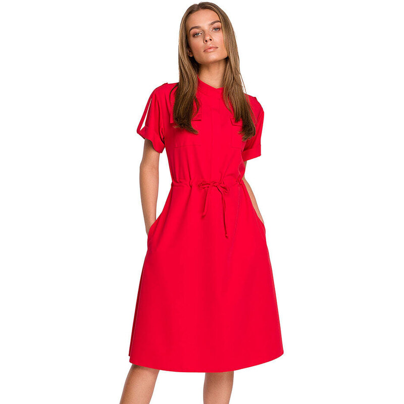 Stylove Kleid in Rot | Größe L