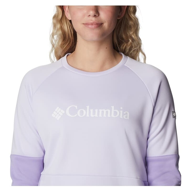 Columbia Sweatshirt "Windgates Crew" in Flieder | Größe M