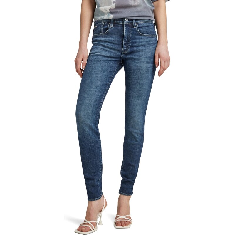 G-STAR RAW Damen Lhana Skinny Jeans, Blau (worn in himalayan blue D19079-C051-G122), 25W / 30L