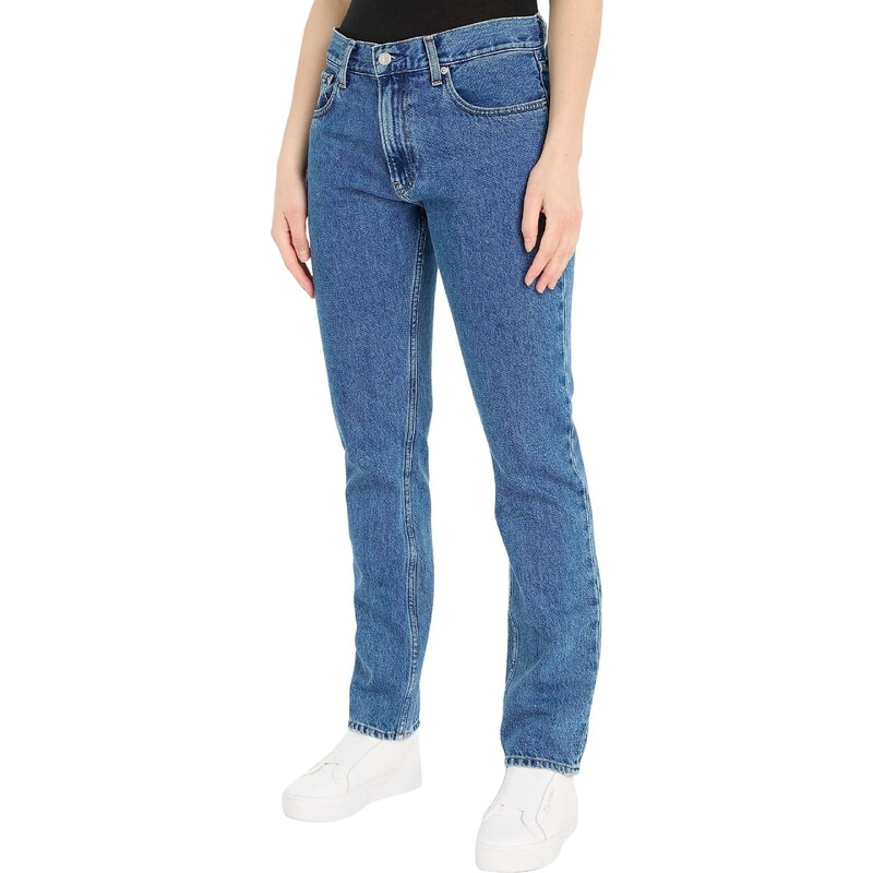 Calvin Klein Jeans Herren Authentic Straight J30J323880 Hosen, Denim (Denim Medium), 28W / 34L