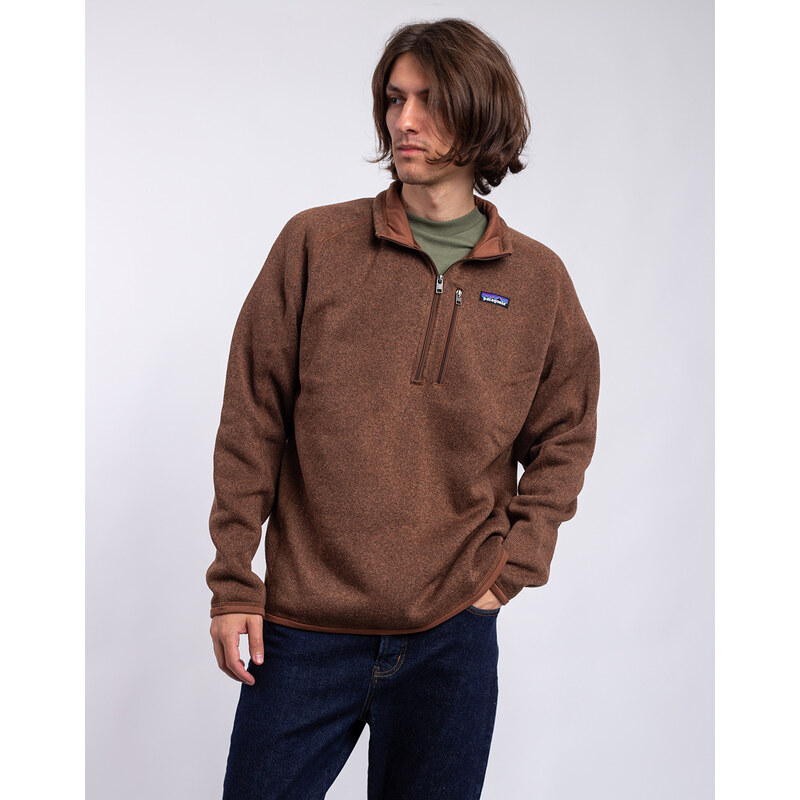 Patagonia M's Better Sweater 1/4 Zip Moose Brown