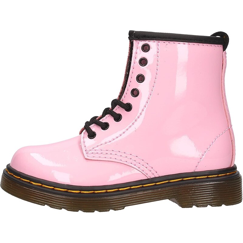 DR. MARTENS Mädchen 1460 Boots, Pale Pink Patent Lamper, 25 EU