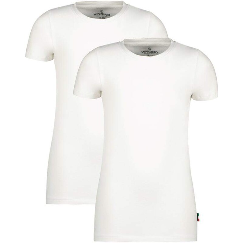 Vingino 2er-Set: Shirts in Weiß | Größe 158/164